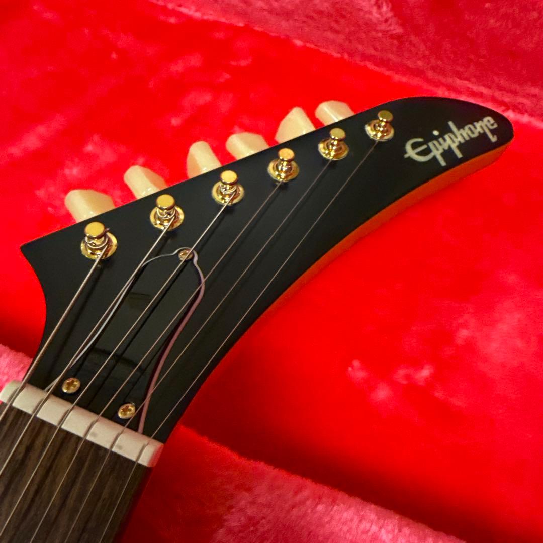 ギター Epiphone Korina Explorer Aged Natural