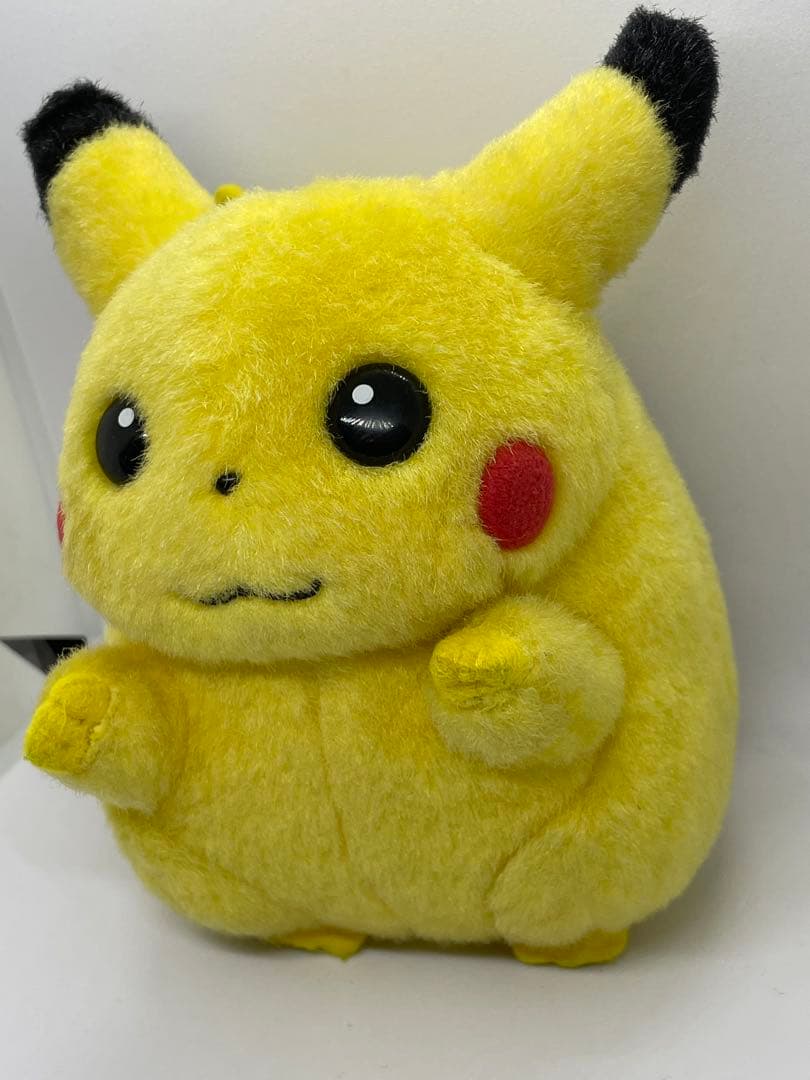 初期 ピカチュウ ぬいぐるみ お腹を押すとなく ポケモン TOMY