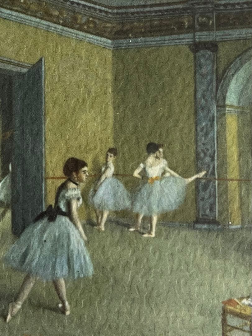 秋月さま専用！！！◆フランスアンティーク｜世界の名画「オペラ座のバレエ教室」