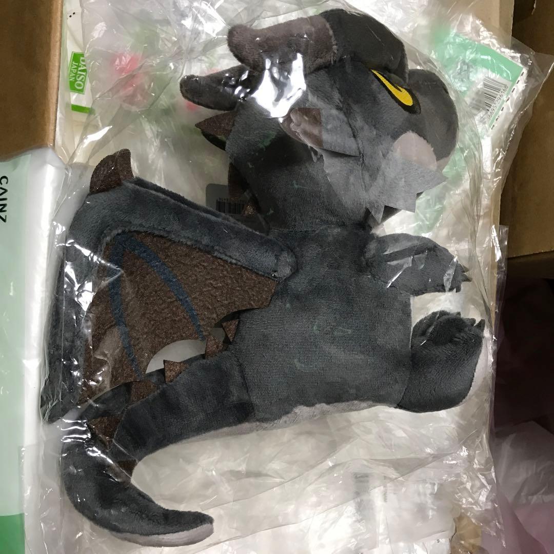 モンスターハンター　モンスターぬいぐるみ　ミラボレアス（黒龍）