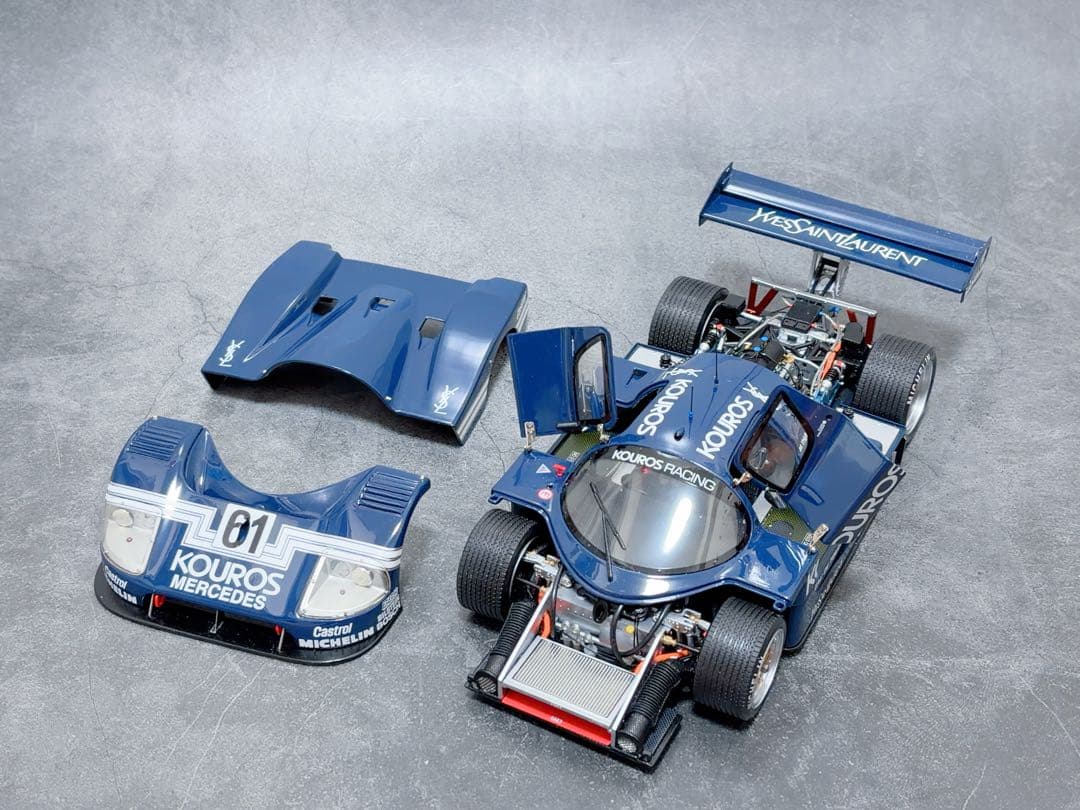 EXOTO 1/18 ザウバーメルセデス C9 #61 YSL