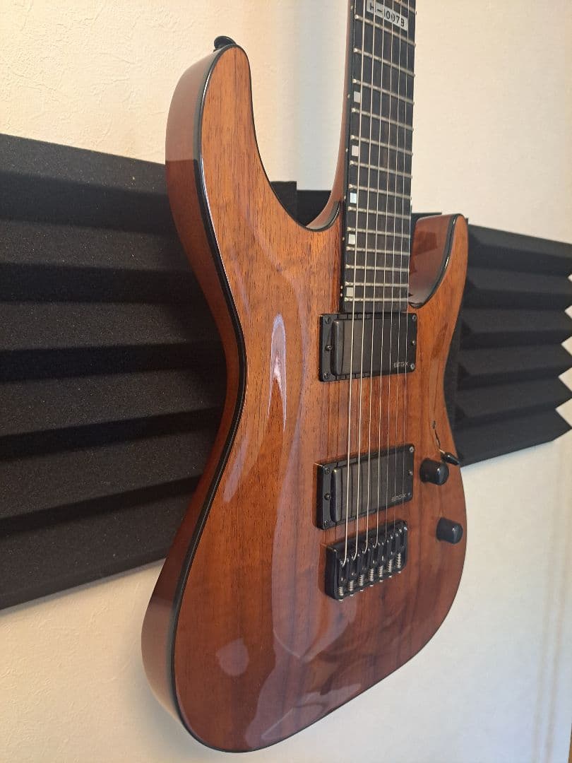 【パパピピ】【美品】H1007B KOA エレキギター 7弦