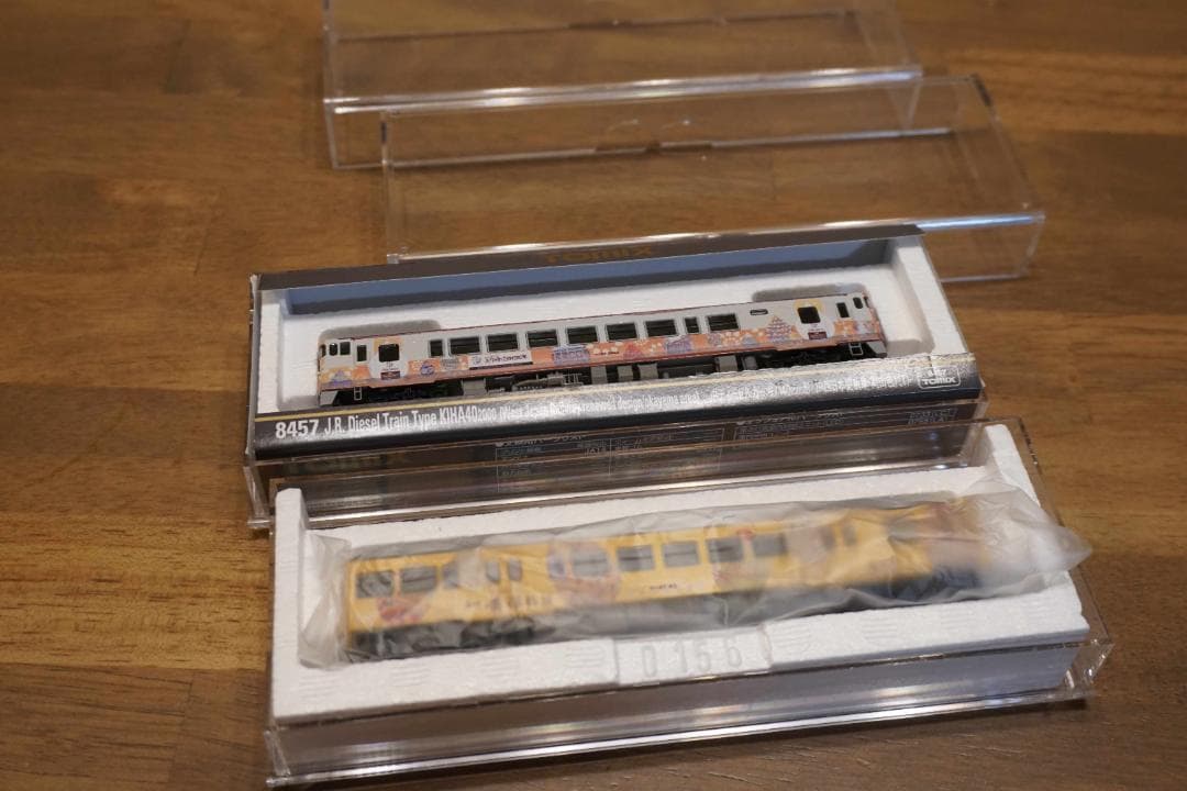 キハ40，47　美咲町エッグデザインコンテスト仕様2両 白色室内灯組込