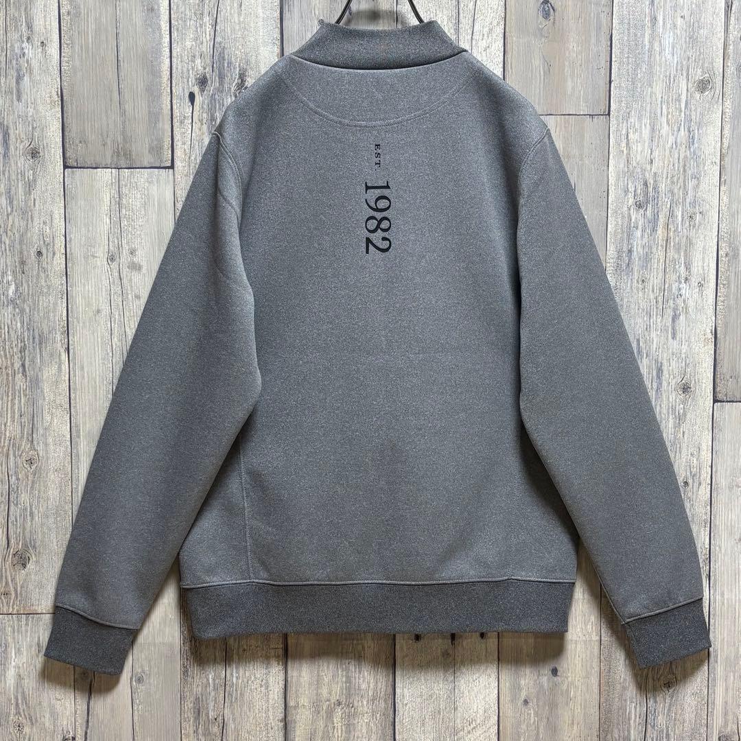 キャロウェイ　Callaway トレーナー　モックネックエンボスロゴ　グレー　L