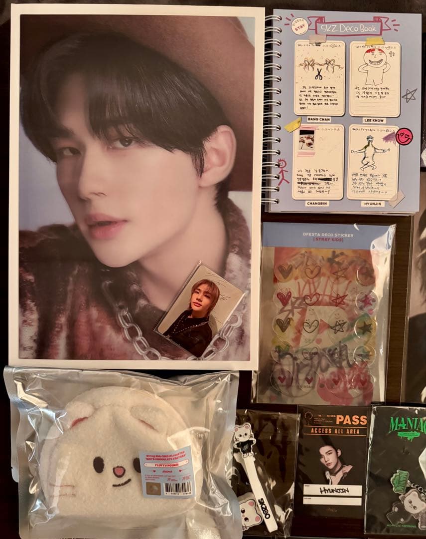straykids ヒョンジン　トレカ　グッズ　まとめ売り