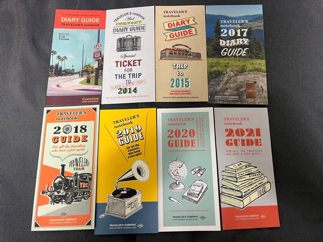 レア　トラベラーズノート　5周年　レギュラー　シール付き