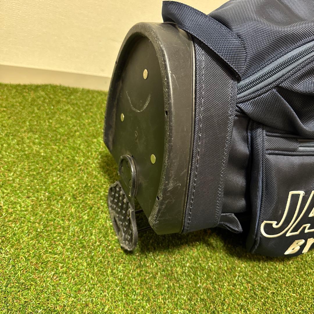 JACK BUNNY ジャックバニー スタンド式キャディバッグ ネイビー