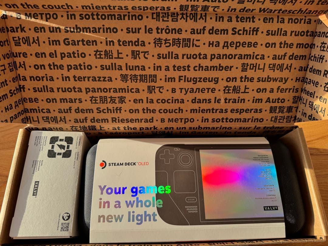 steamdeck スチームデック OLED版 1TB 本体　新品　未使用