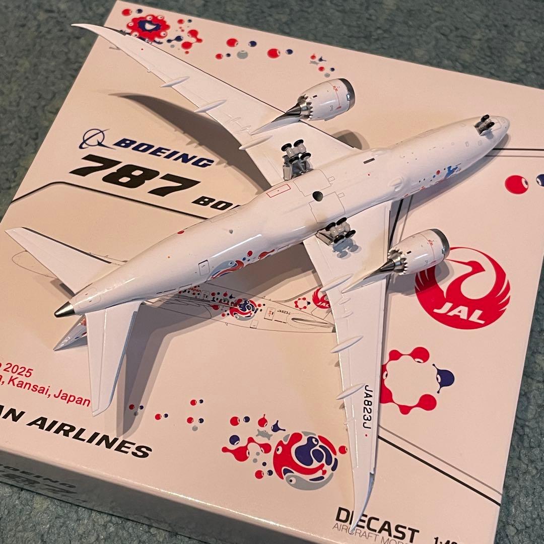 JAL 787-8 日本航空 EXPO 2025 JA823J jc 1:400