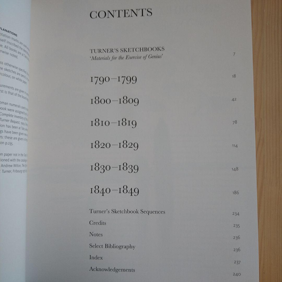 洋書 Turner's Sketchbooks