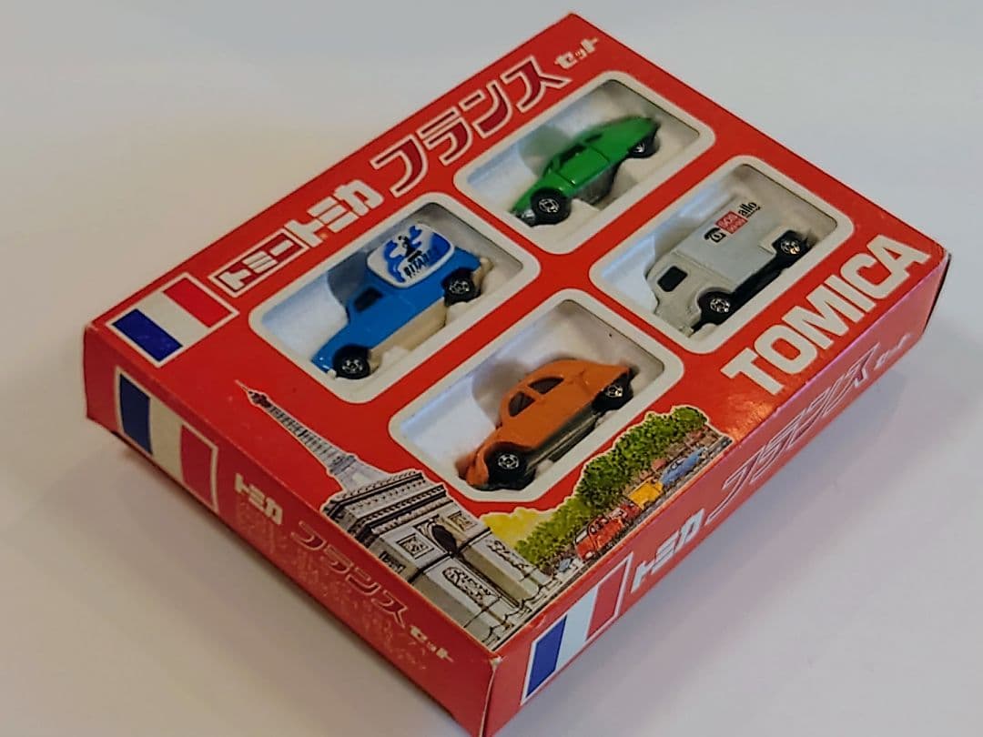 【限定】トミカ 外国車シリーズ フランス セット