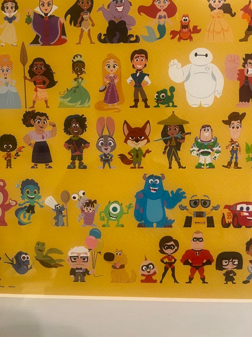 disney100周年　ディズニー絵画　世界限定100枚＋α