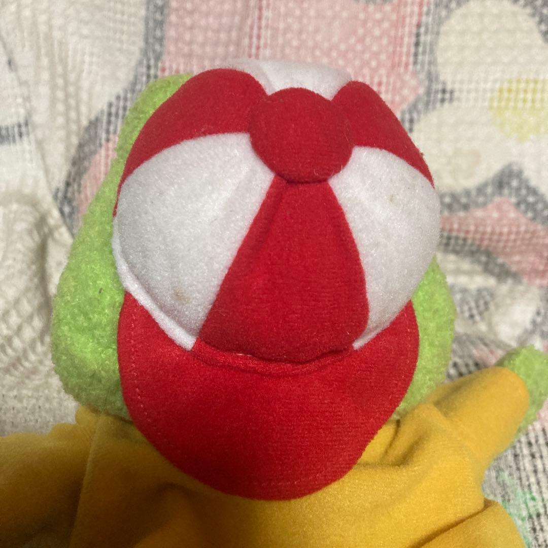 ざわざわ森のガンコちゃん　バンバン　ぬいぐるみ　パペット　ぬいぐるみの三英　中古