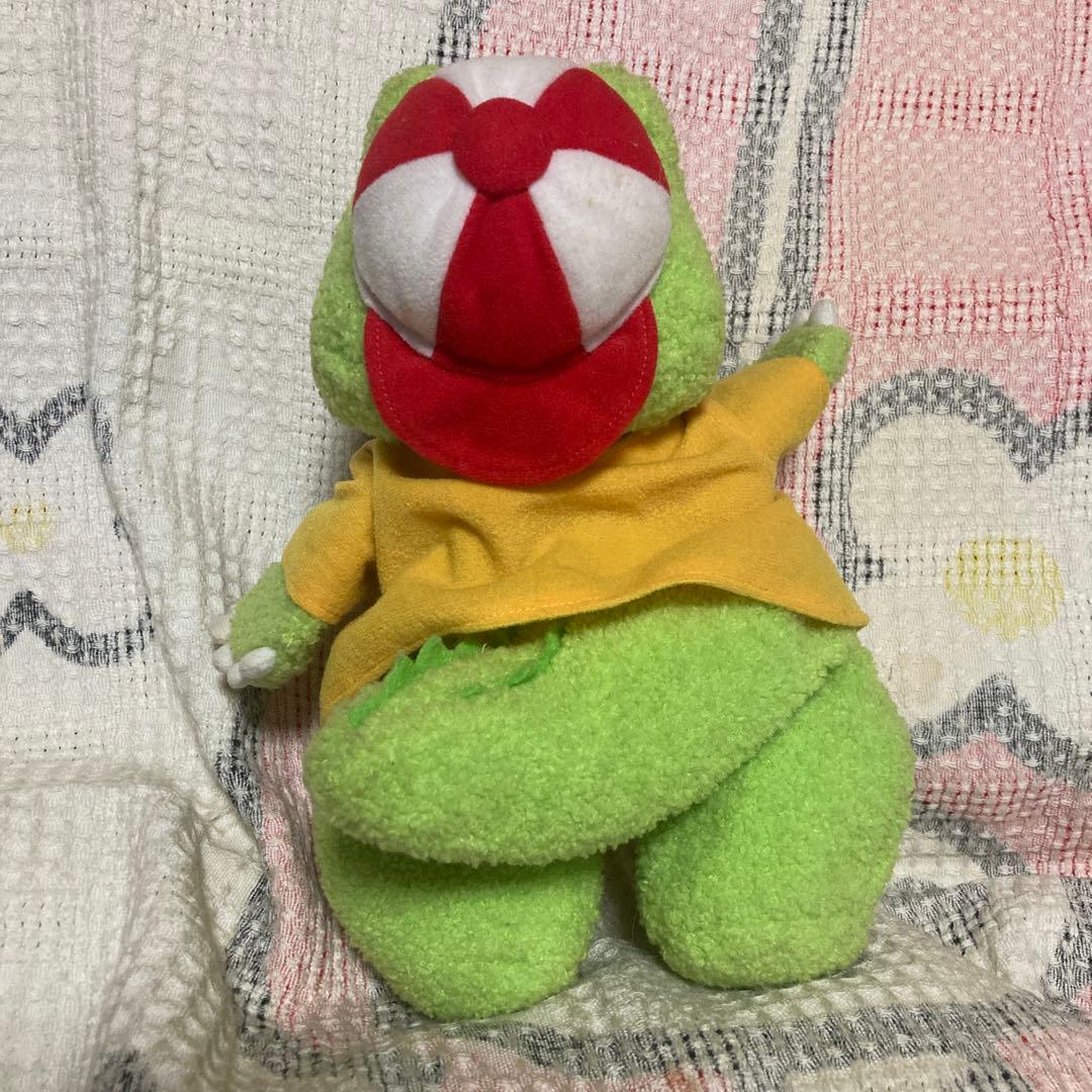 ざわざわ森のガンコちゃん　バンバン　ぬいぐるみ　パペット　ぬいぐるみの三英　中古