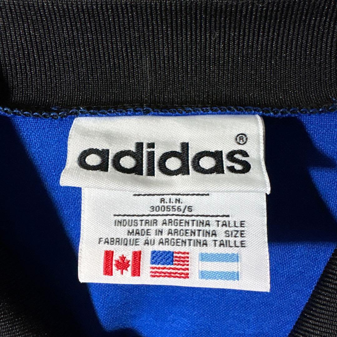 【アルゼンチン代表】 adidas 古着 サッカー 94年 ユニフォーム 2XL
