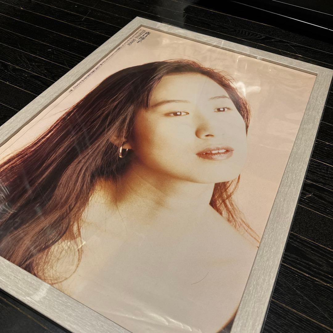 セール品　森口博子　Eternal Songs. B2ポスター　新品額装付き
