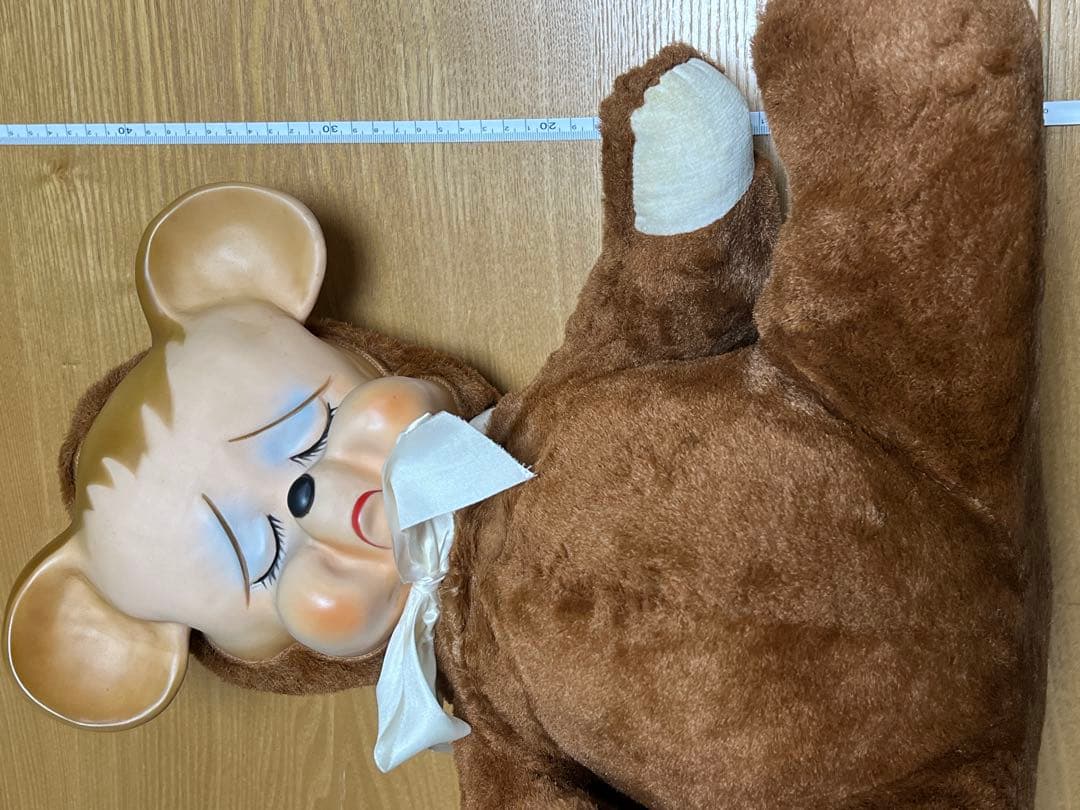 【極美品/特大40cm】1959年製 ニッカーボッカー ポーティングベア タグ付