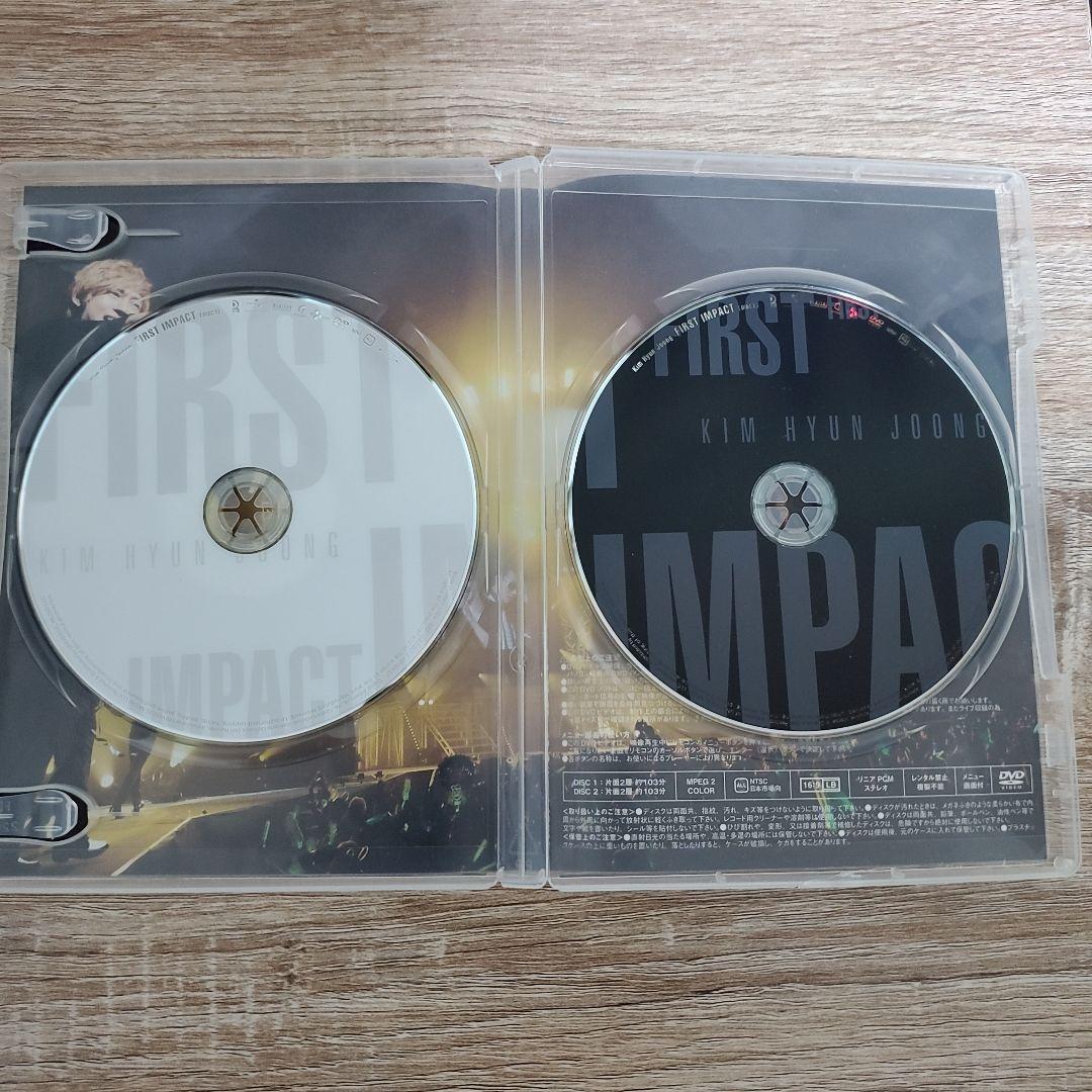 キムヒョンジュン FIRSTIMPACT DVD 初回限定盤2枚組 SS501