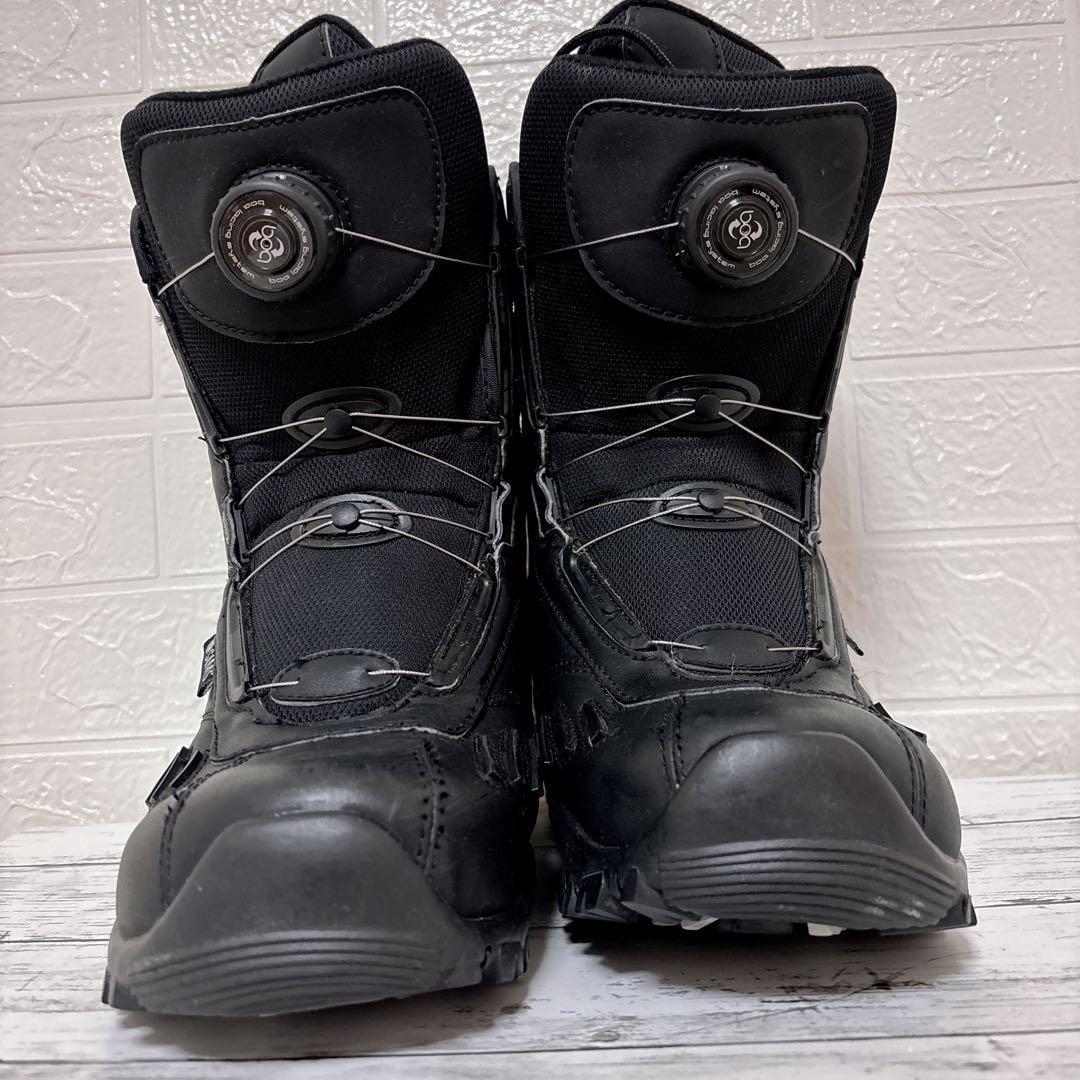 美品 ✨ SIMS スノーボードブーツ Boa システム ブラック 24.5cm