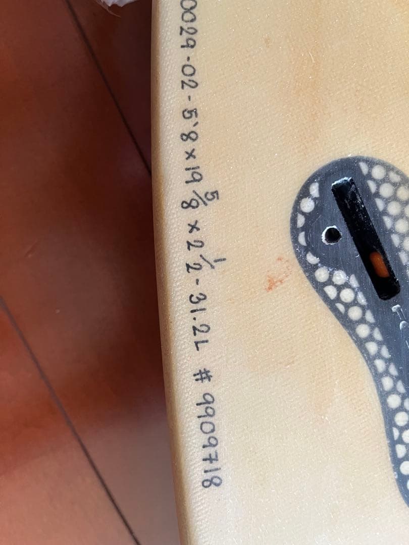 アジ-NO-BRAINER Firewire 5'8 31.2L