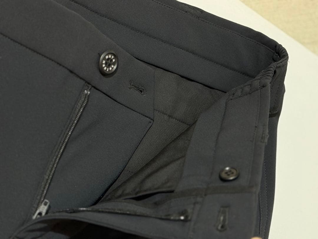 【新品】ムータマリンゴルフ　メンズ　ロングパンツ　黒　Ｍ