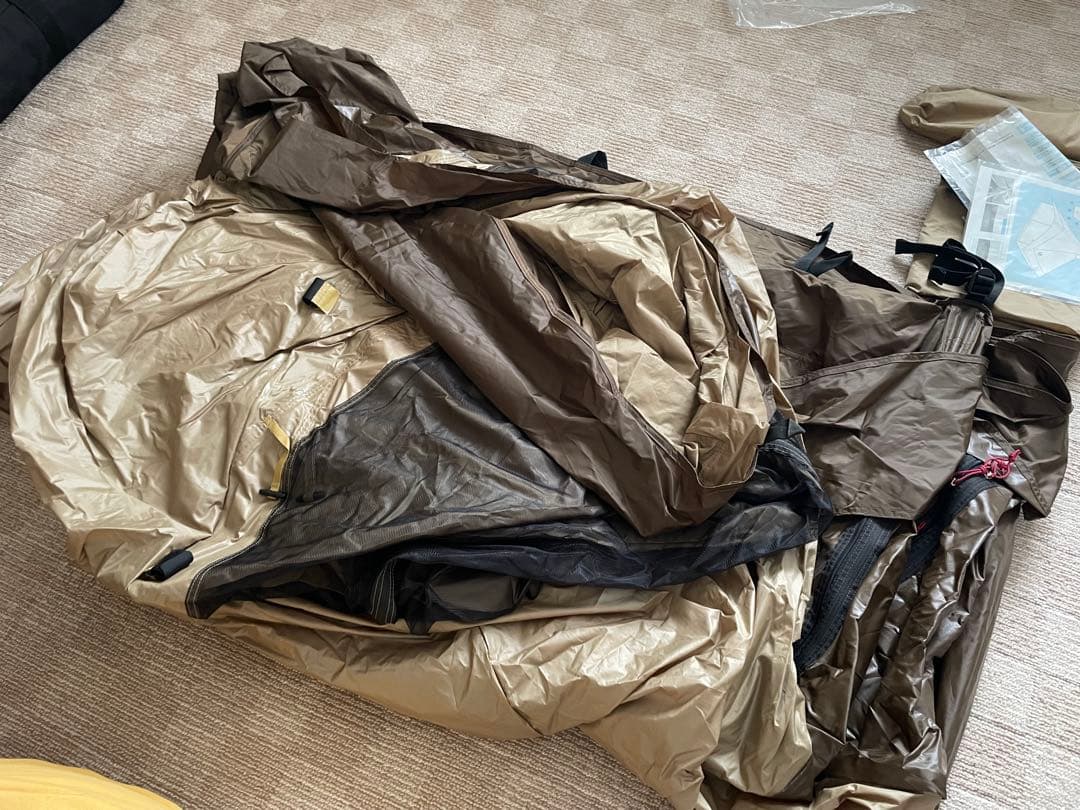 Gloke 8 ドーム型テント　美品　タープ　グランドシート　ポールセット