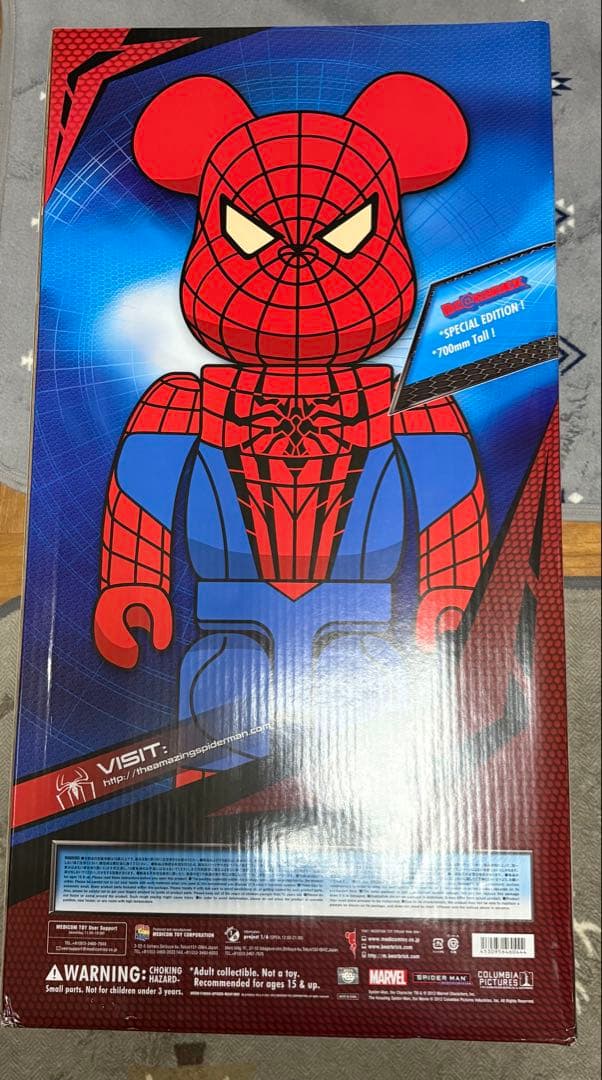 アメコミ THE AMAZING SPIDER-MAN BE@RBRICK 1000%