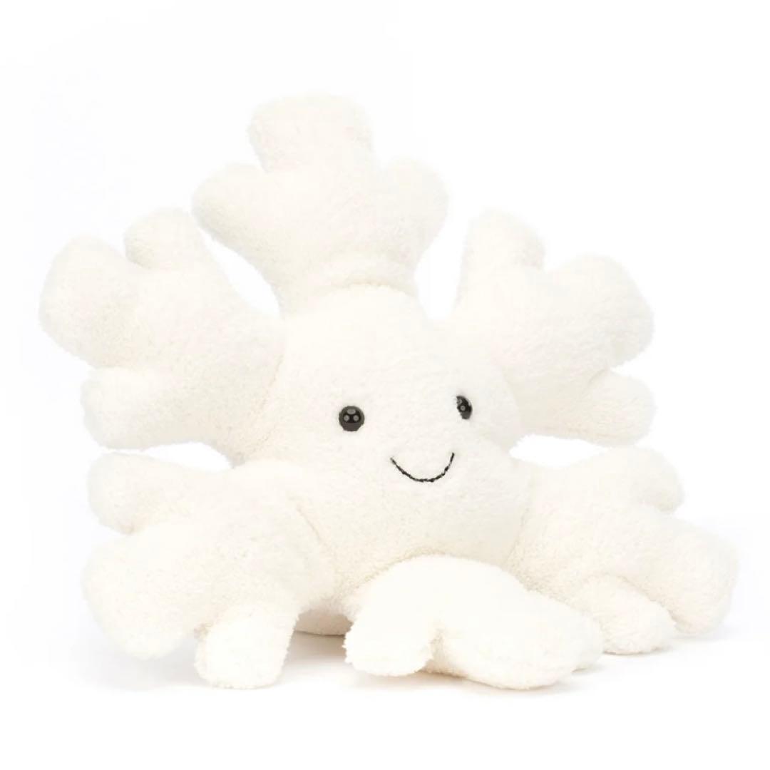 新品　ジェリーキャット　雪　雪の結晶　ぬいぐるみ　クリスマス　冬　 L