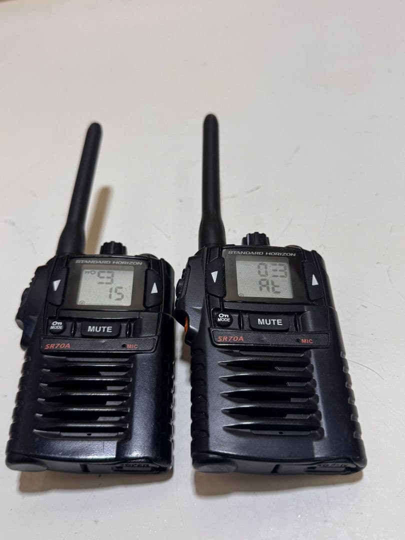 STANDARD HORIZON SRZ-02 トランシーバー 2台セット