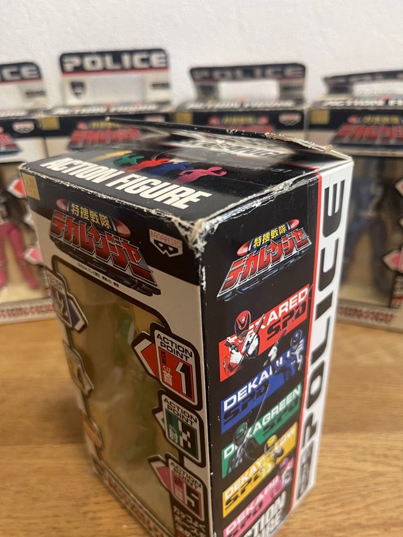 特捜戦隊　デカレンジャー　フィギュア　戦隊ヒーロー　特撮 平成　おもちゃ