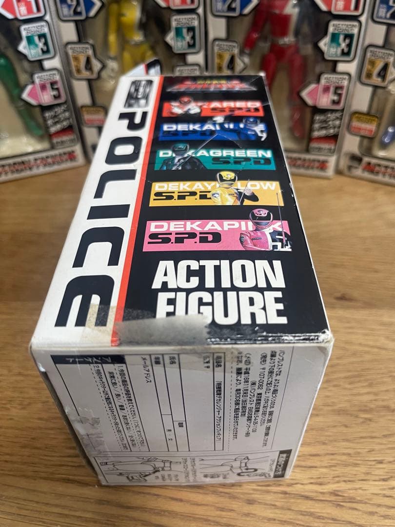 特捜戦隊　デカレンジャー　フィギュア　戦隊ヒーロー　特撮 平成　おもちゃ