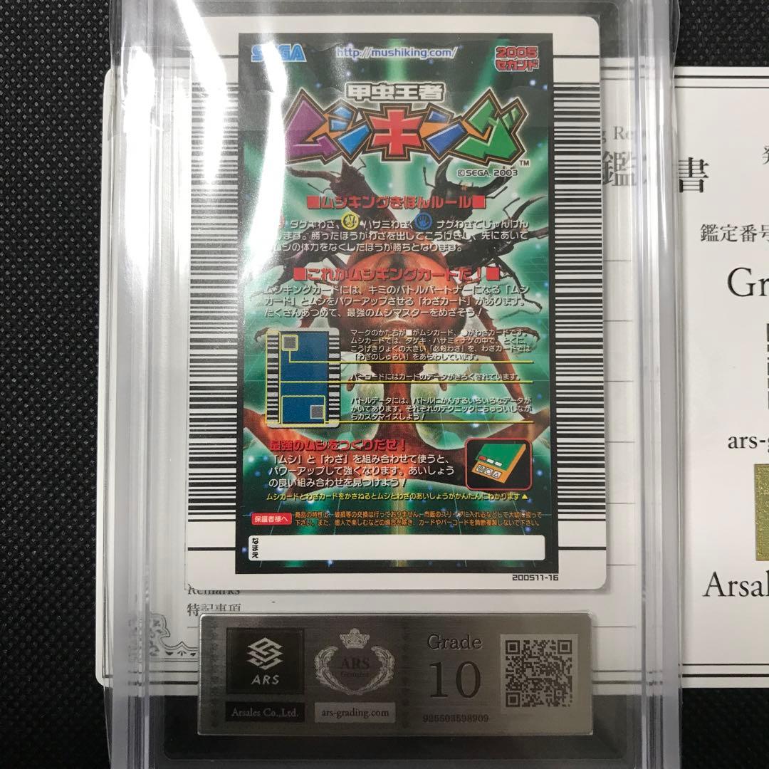 マンディブラリスフタマタクワガタ　アダー　2005　ARS10 PSA10相当