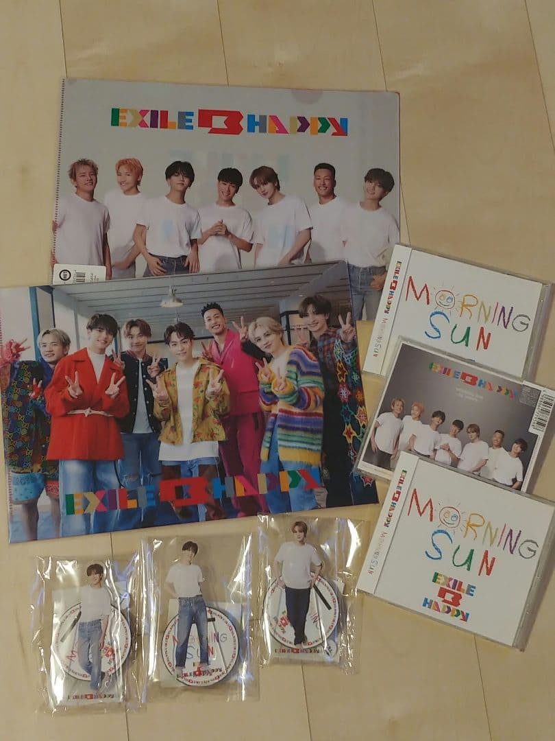 EXILE BE HAPPY 10点セット 颯太 慧人 北人 ボイスアクスタ