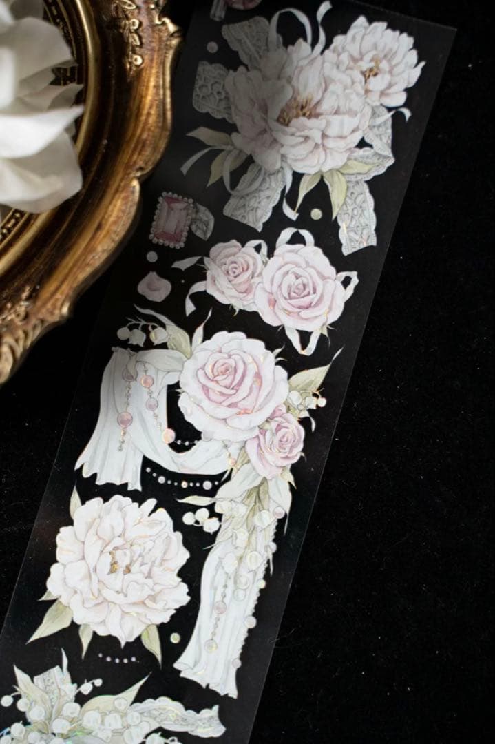 Hoshi奶芙《悦芯欢》海外マスキングテープ　マステ 【1686】