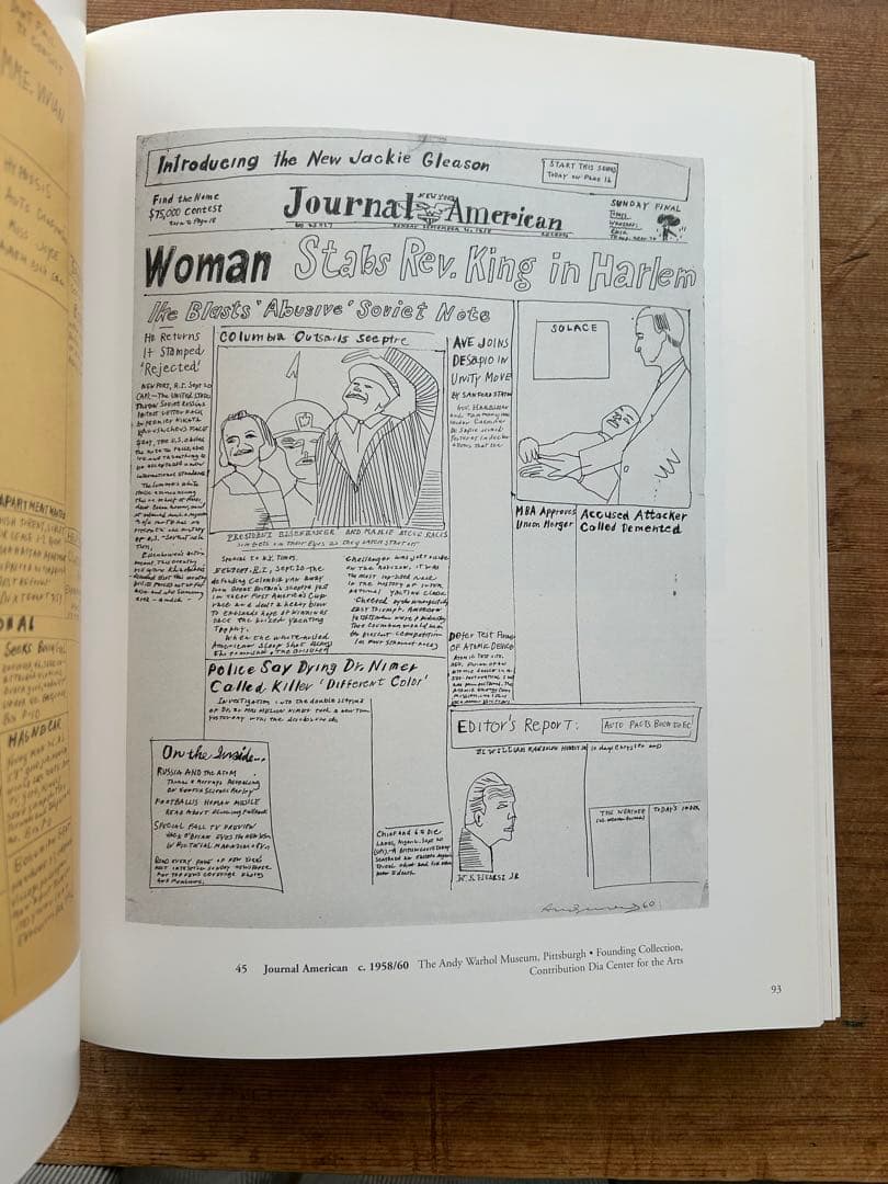 図録（独語） Andy Warhol retrospective 2001-02