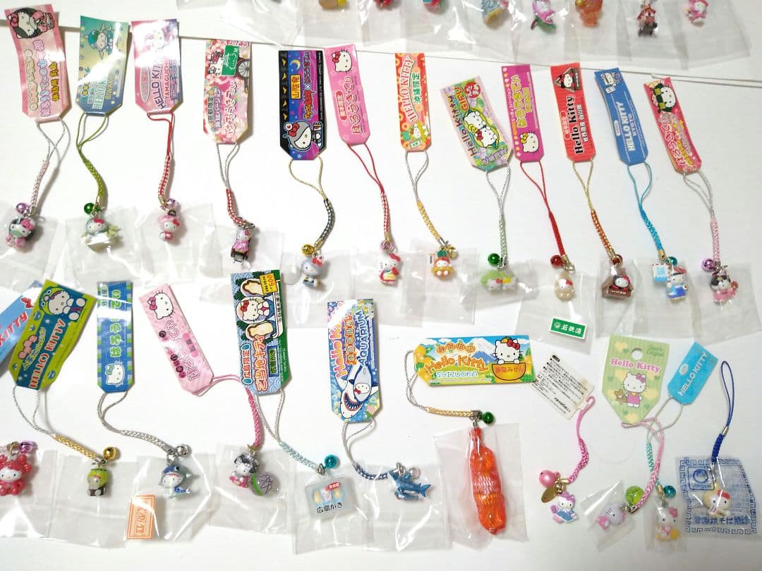 ご当地ハローキティ　根付　チャーム　HelloKitty　レア　まとめ売り