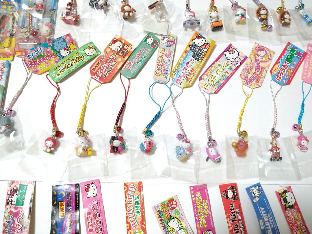 ご当地ハローキティ　根付　チャーム　HelloKitty　レア　まとめ売り