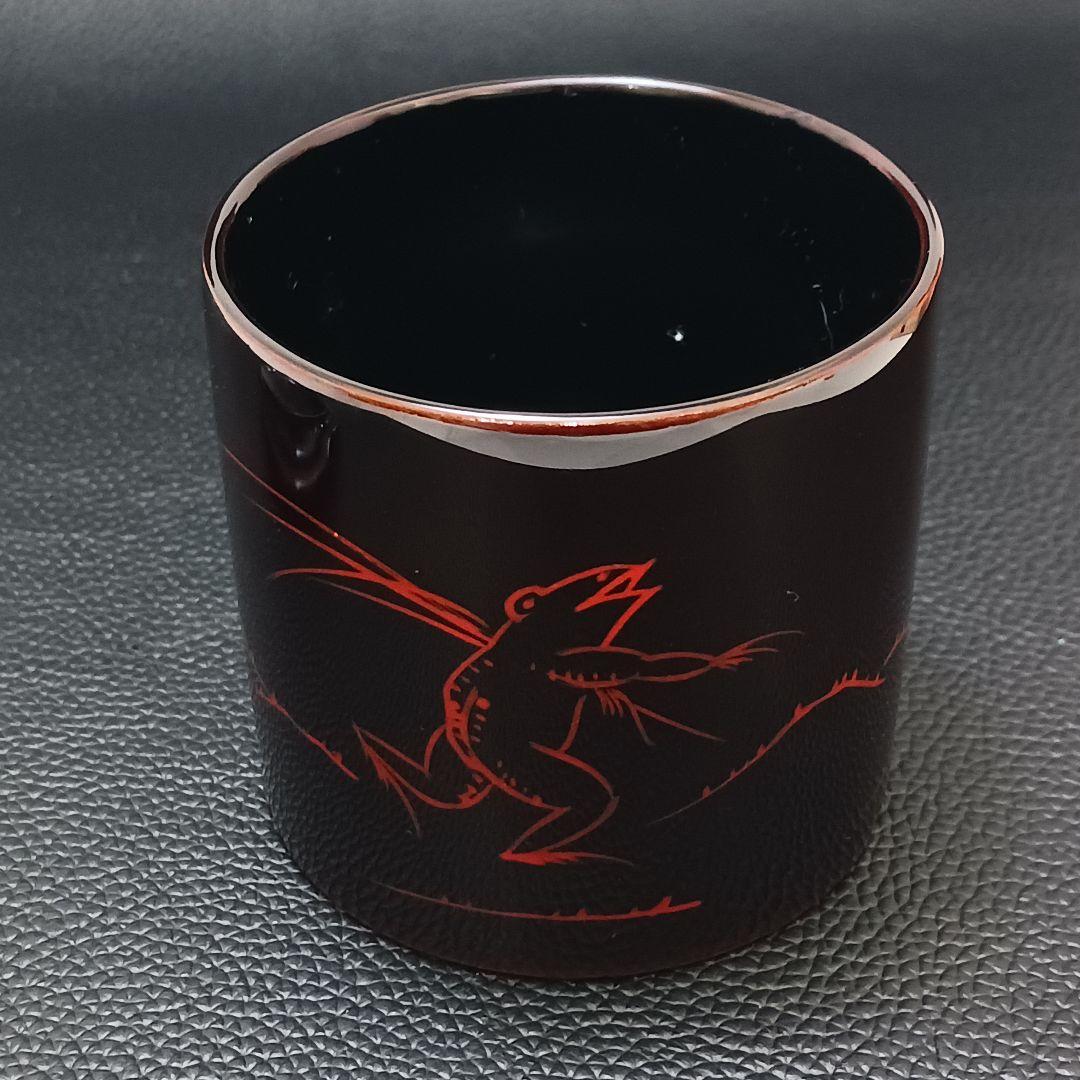 Y2975-14 茶道具 春彦作 漆塗 茶入 棗 共箱　 　う