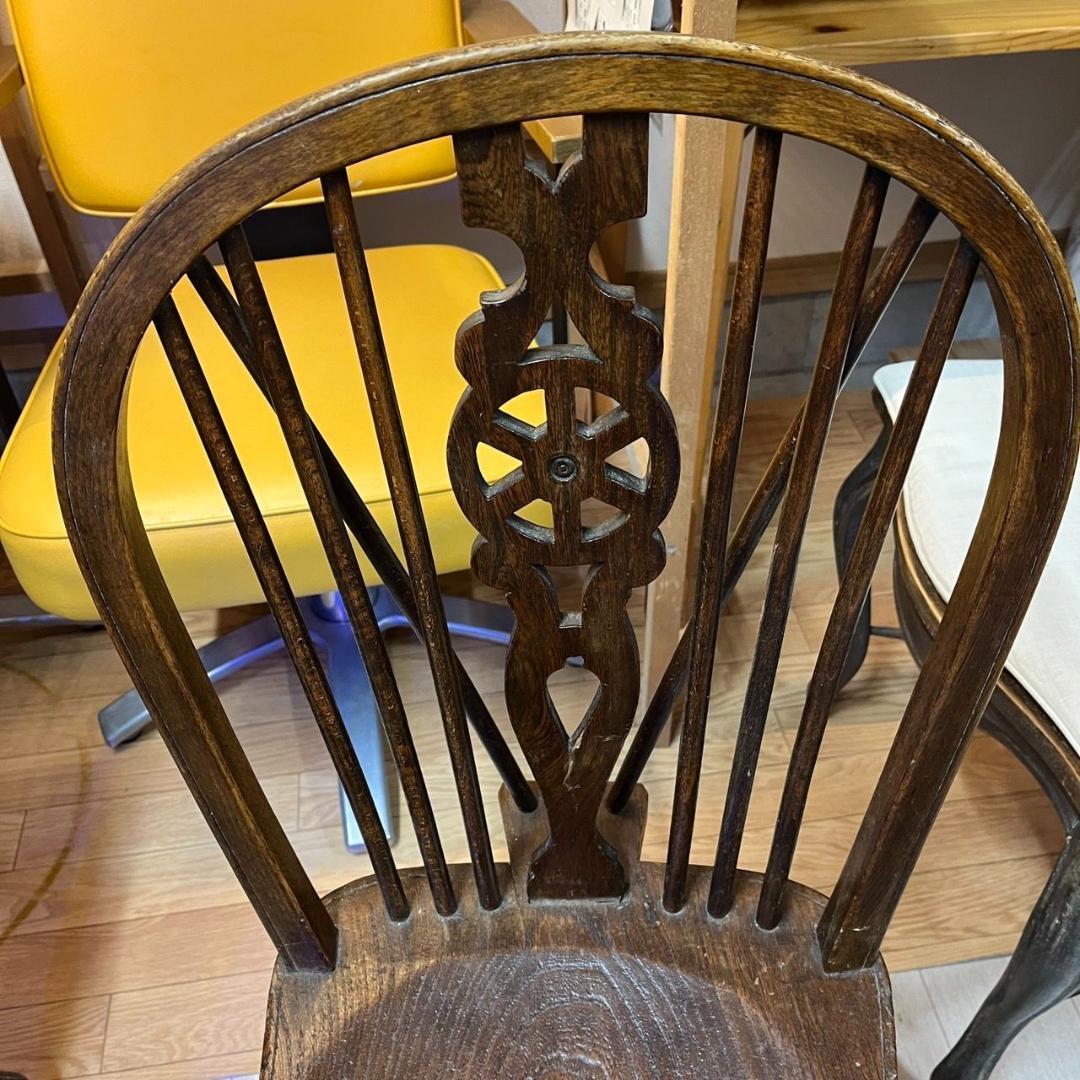 [最終値下げ] 1860~1870年製　イギリス製　アンティークチェア