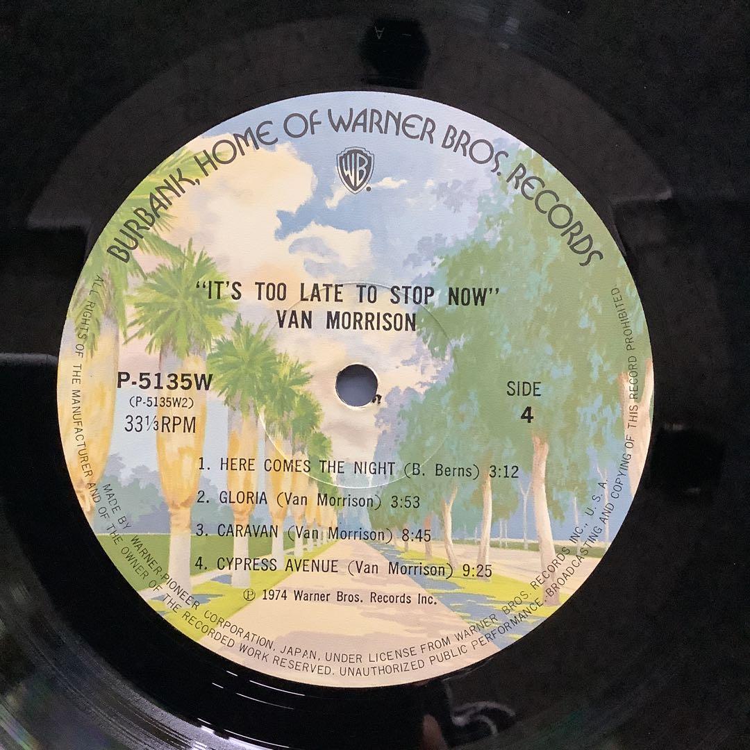 国内盤LPレコード　ヴァン・モリソン / ライヴ　魂の道のり　　　　　LR3FV