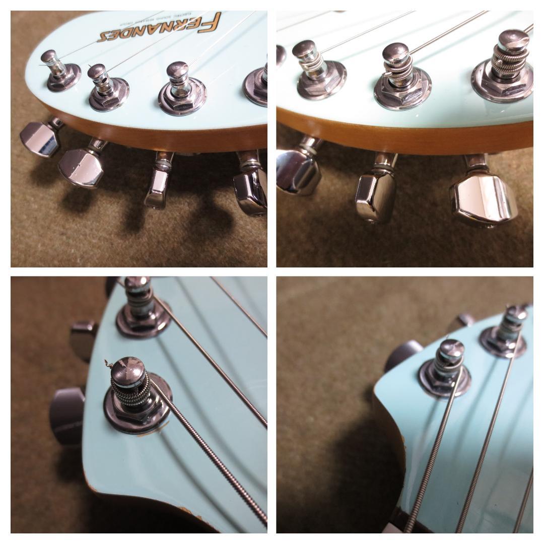 【整備済】フェルナンデス ZO-3ギター ブルー　ケース付き