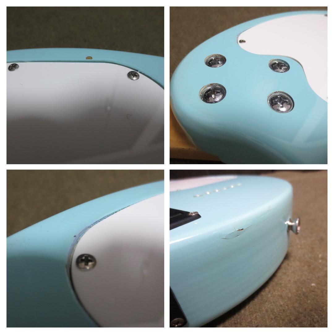 【整備済】フェルナンデス ZO-3ギター ブルー　ケース付き