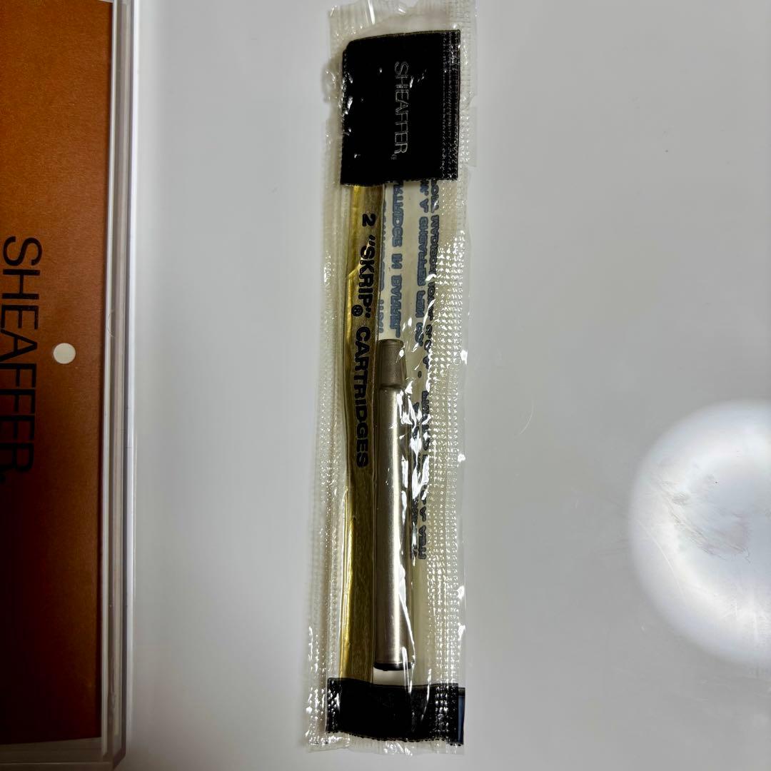 【希少・当時物】シェーファー タルガ スリム 万年筆 専用コンバーター・ケース付