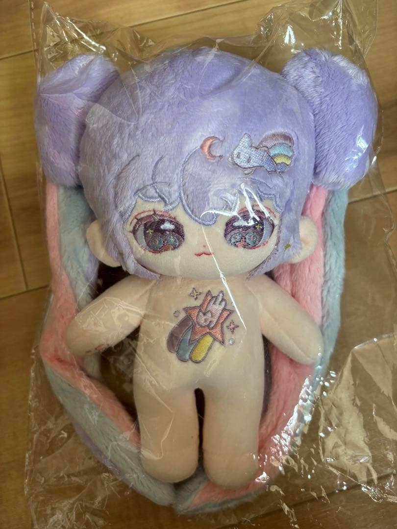 無属性ぬい 無属性 ぬいぐるみ 棉花娃娃 きせかえ