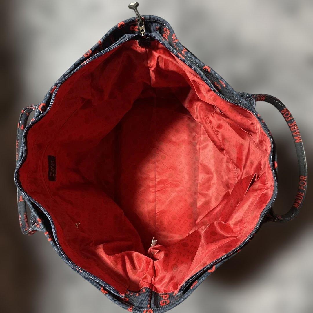 PEARLY GATES ゴルフロッカーバッグ ネイビー/レッド