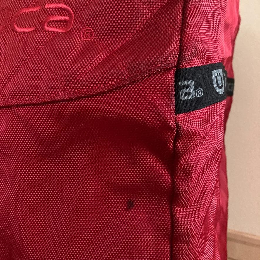 【さくらこ】ZÜCA ズーカ 座れるキャリーバッグ レッド 保護カバー付き