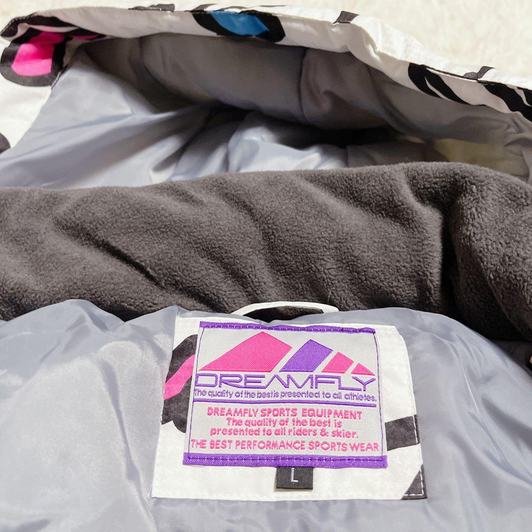 D*a様 美品！スキーウェア スノボウェア 上下セット マルチカラーLサイズ