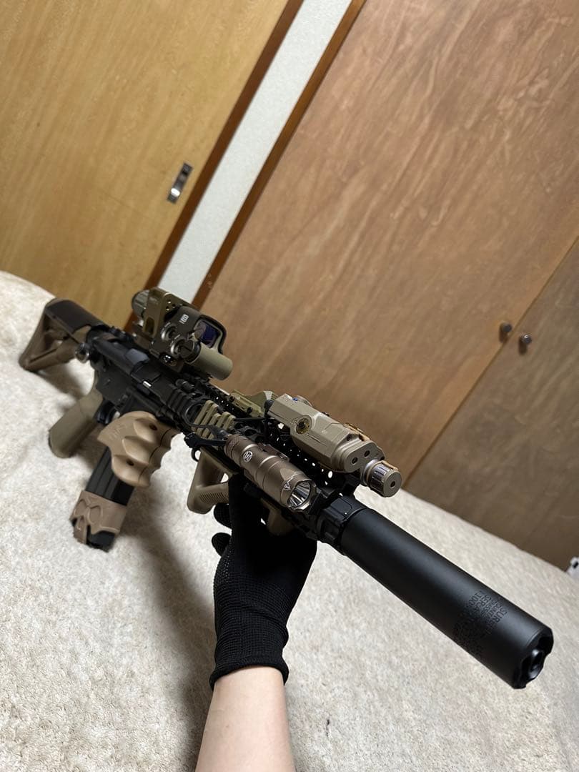 東京マルイ mk18 mod.1 ガスブローバック カスタム付 属品多数