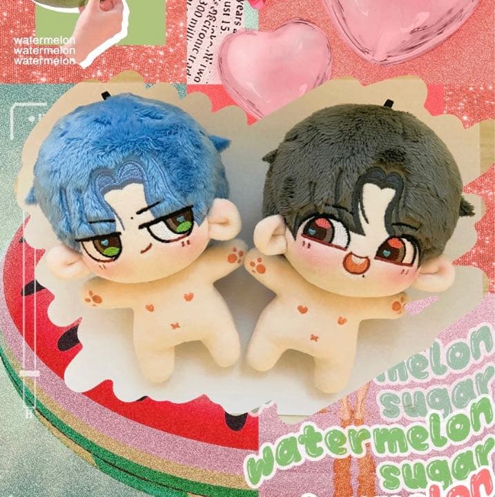 15cm王一博 肖戦 ぬいぐるみ 本体 博君一肖 陳情令 酷酷甜甜