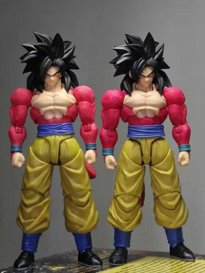 DEMONIACALFIT スーパーサイヤ人4 孫悟空GT超サイヤ人ヘッド付き